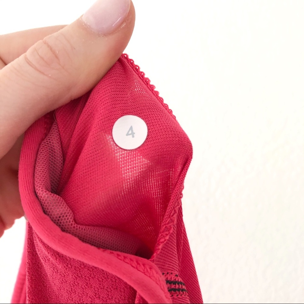 Lululemon Minimalist Tank Top Mini Ripple Boom Juice Multi Pink - Picture 7 of 10
